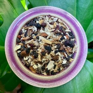 Bard's Blend a herbal tea from the Secret Garden Organic Herb Shop